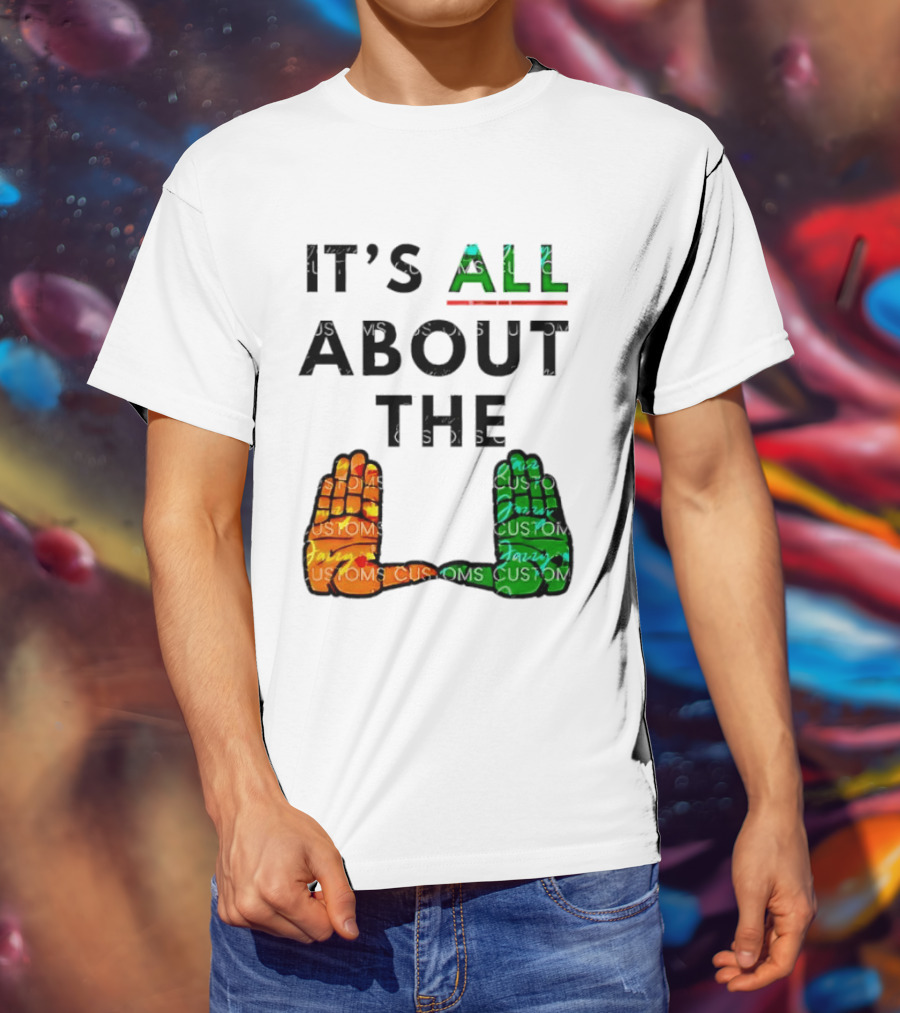 It's All About The U Miami Hurricanes Hand Gesture T-Shirt