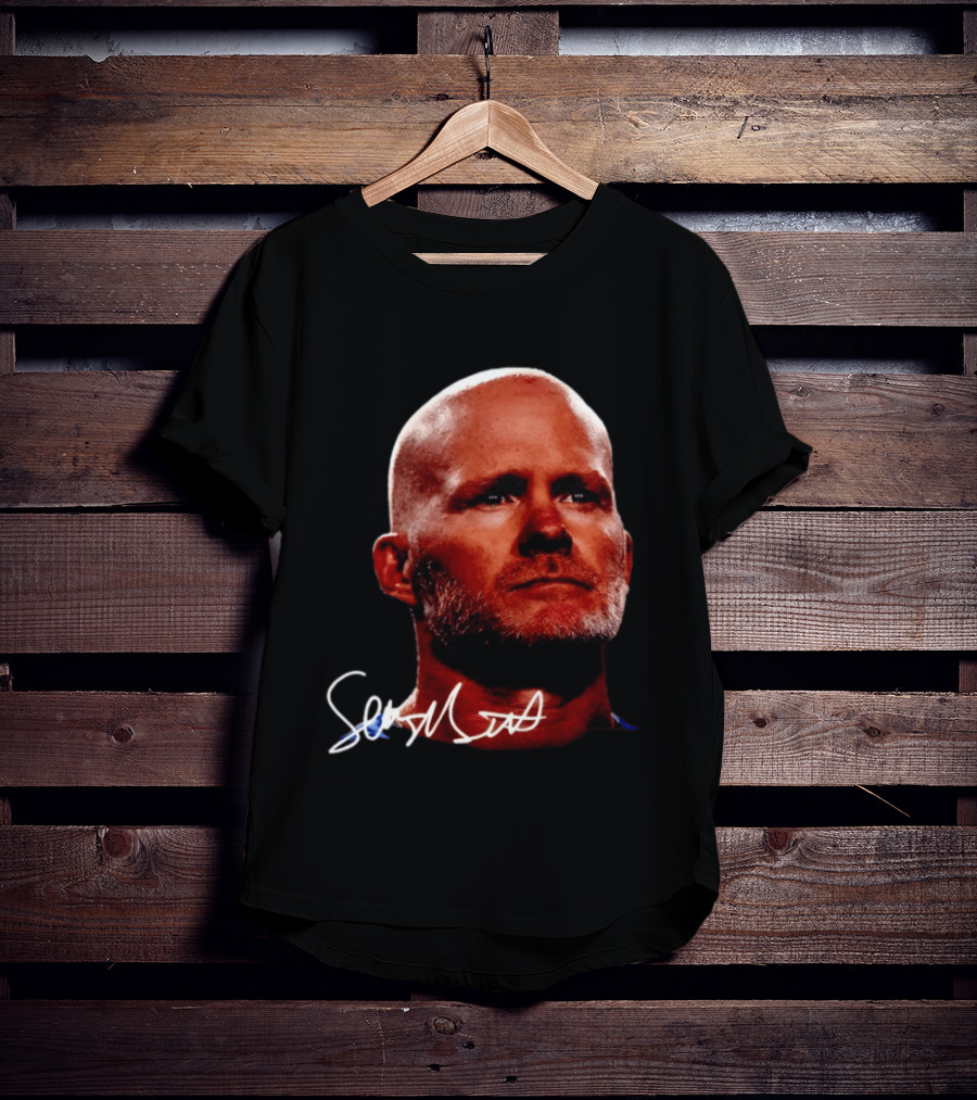 Sean McDermott Oversized Heavyweight Face Signature T-Shirt