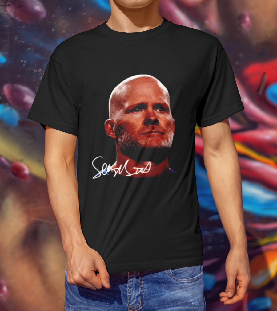 Sean McDermott Oversized Heavyweight Face Signature T-Shirt