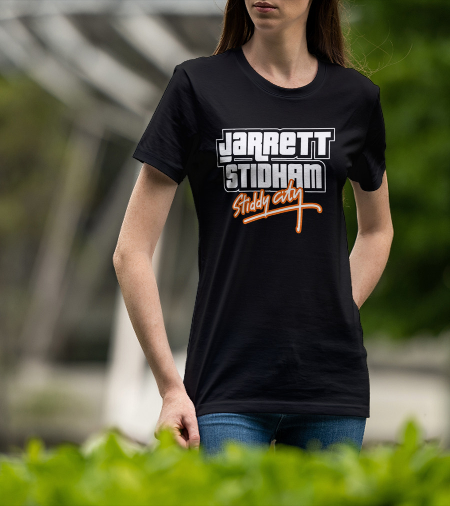Jarrett Stidham Stiddy City GTA Vice City T-Shirt