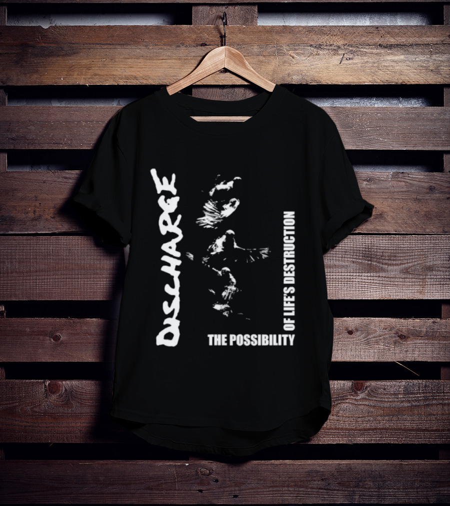 Discharge The Possibility Of Life's Destruction Face Fragmentation T-Shirt