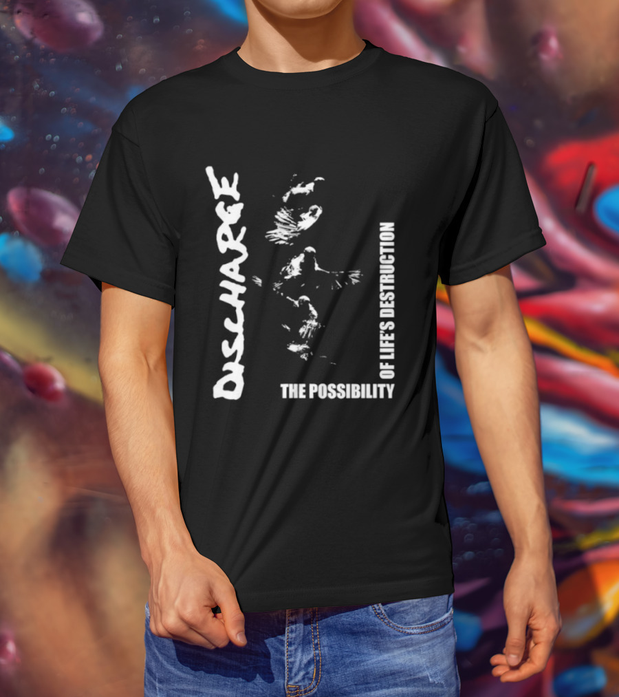 Discharge The Possibility Of Life's Destruction Face Fragmentation T-Shirt