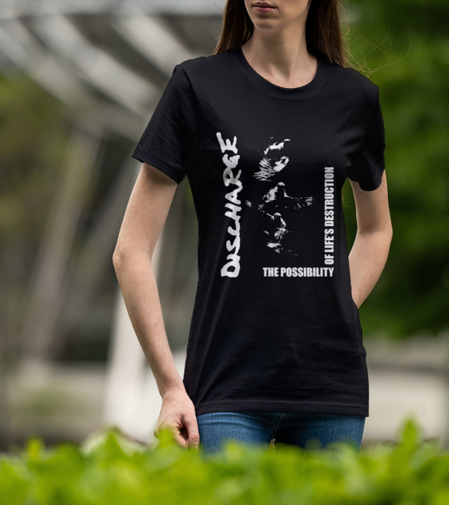 Discharge The Possibility Of Life's Destruction Face Fragmentation T-Shirt