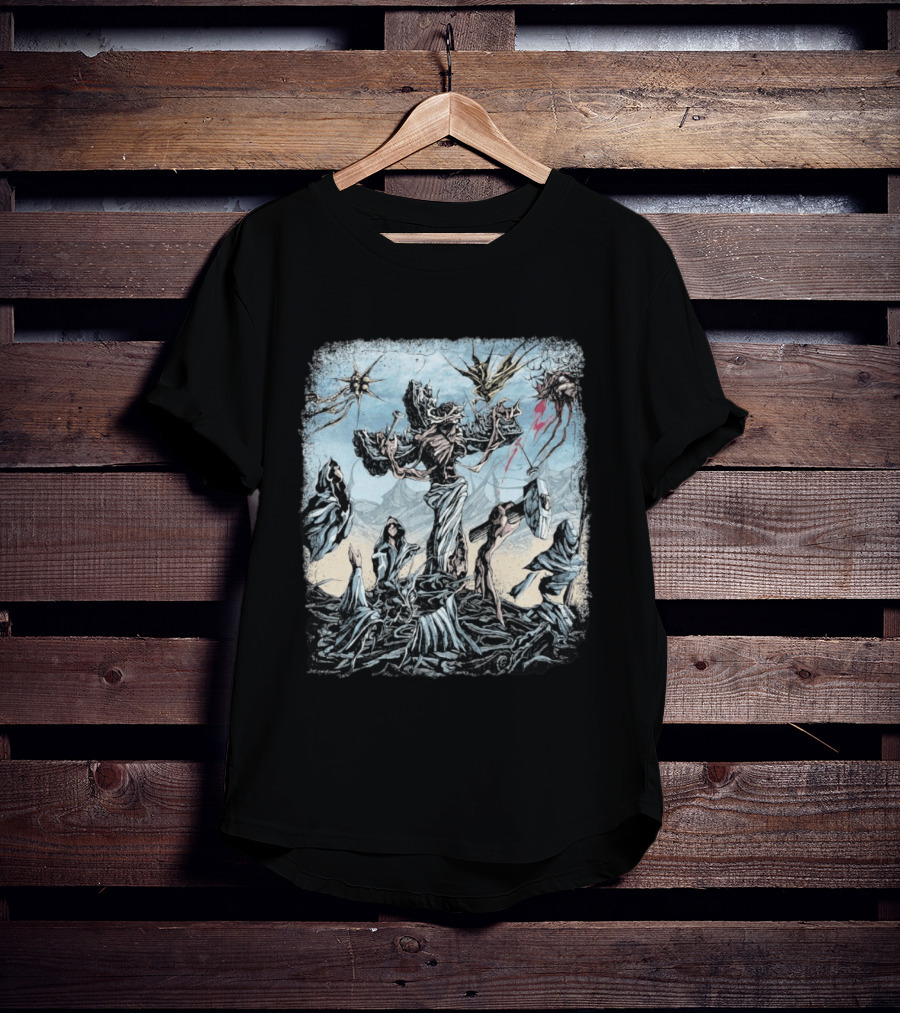 Edge Of Sanity Jesus Cries Album Cover T-Shirt