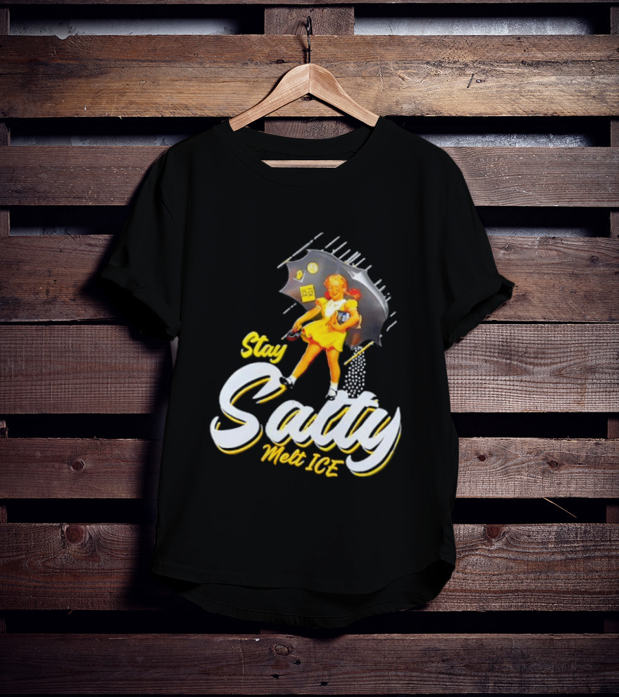 Stay Salty Melt Ice Umbrella Girl T-Shirt