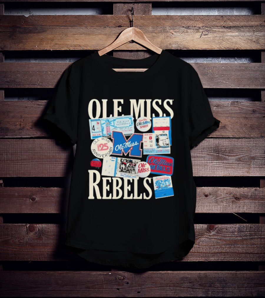 Ole Miss Rebels Spirit Memorabilia Collection T-Shirt