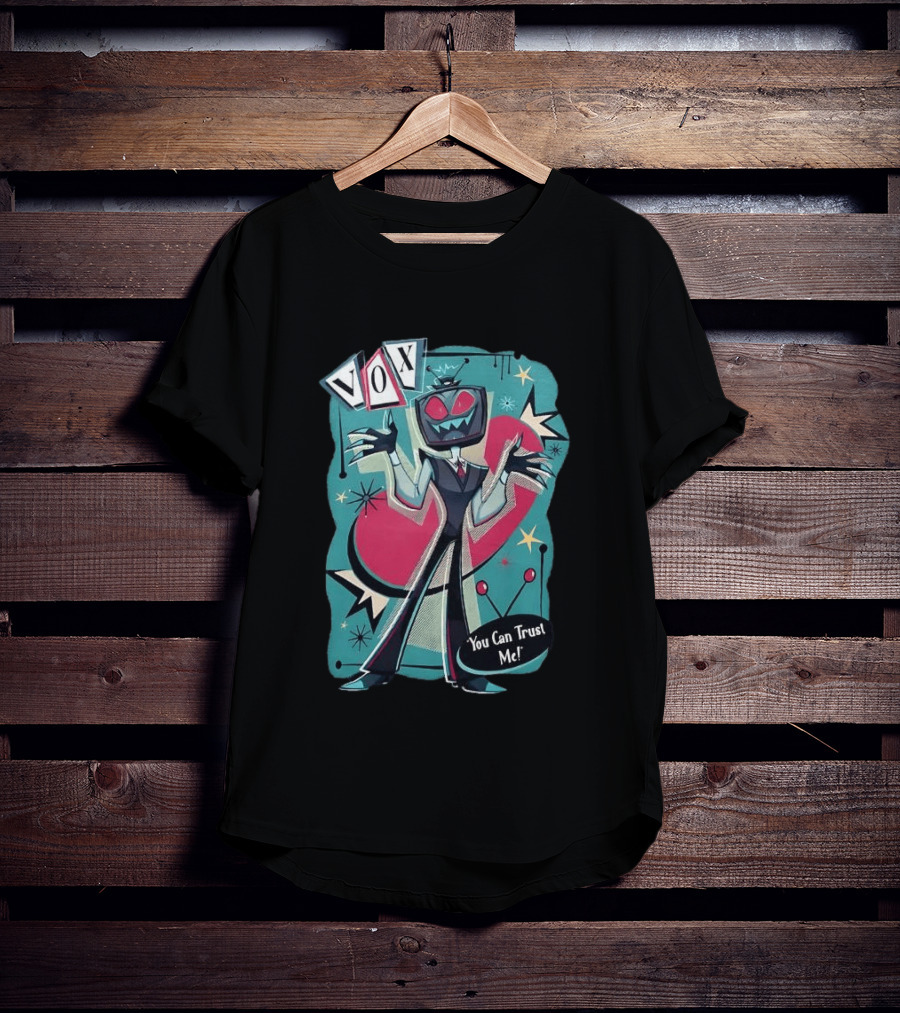 Vox You Can Trust Me Retro Animation T-Shirt