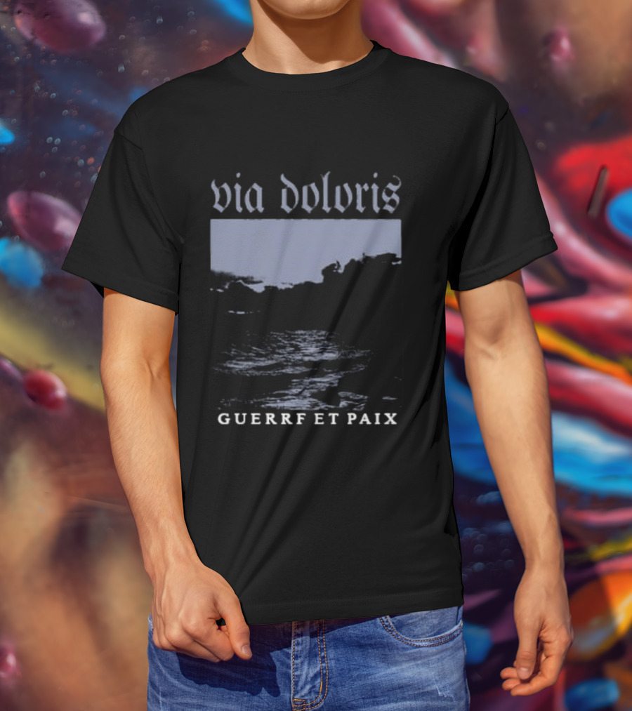 Via Doloris Guerre Et Paix Oceanic Twilight Scene T-Shirt