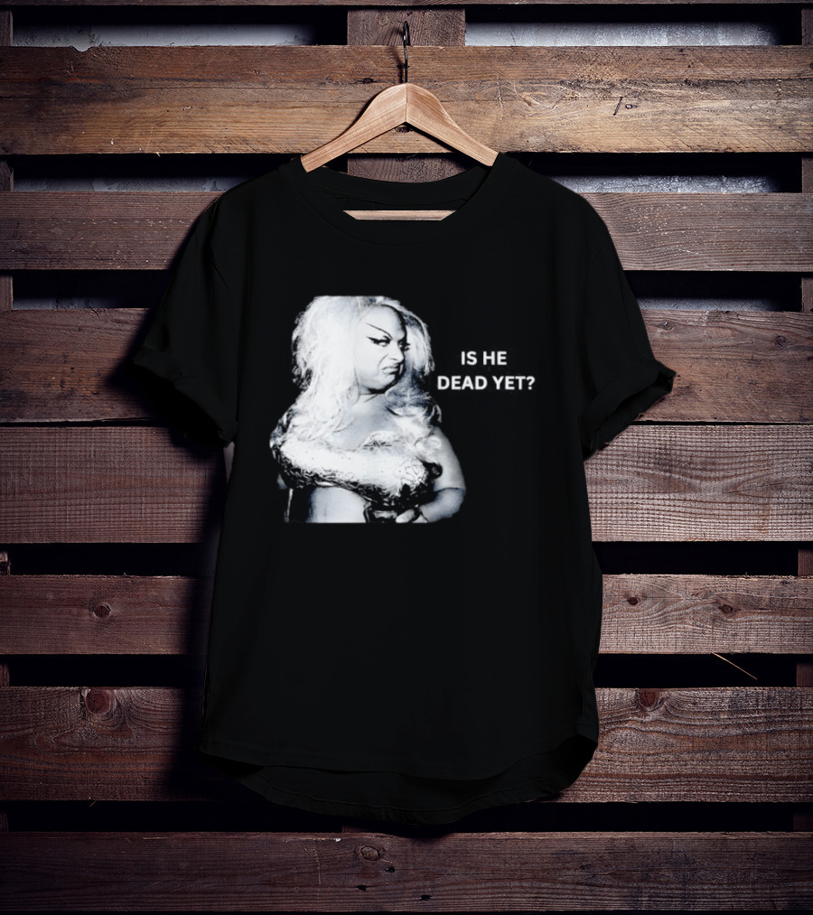 Is He Dead Yet Subtle FDT Protest T-Shirt