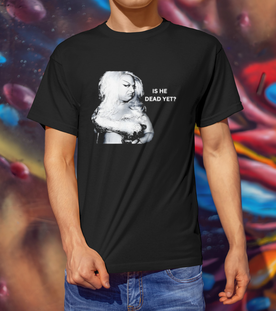 Is He Dead Yet Subtle FDT Protest T-Shirt