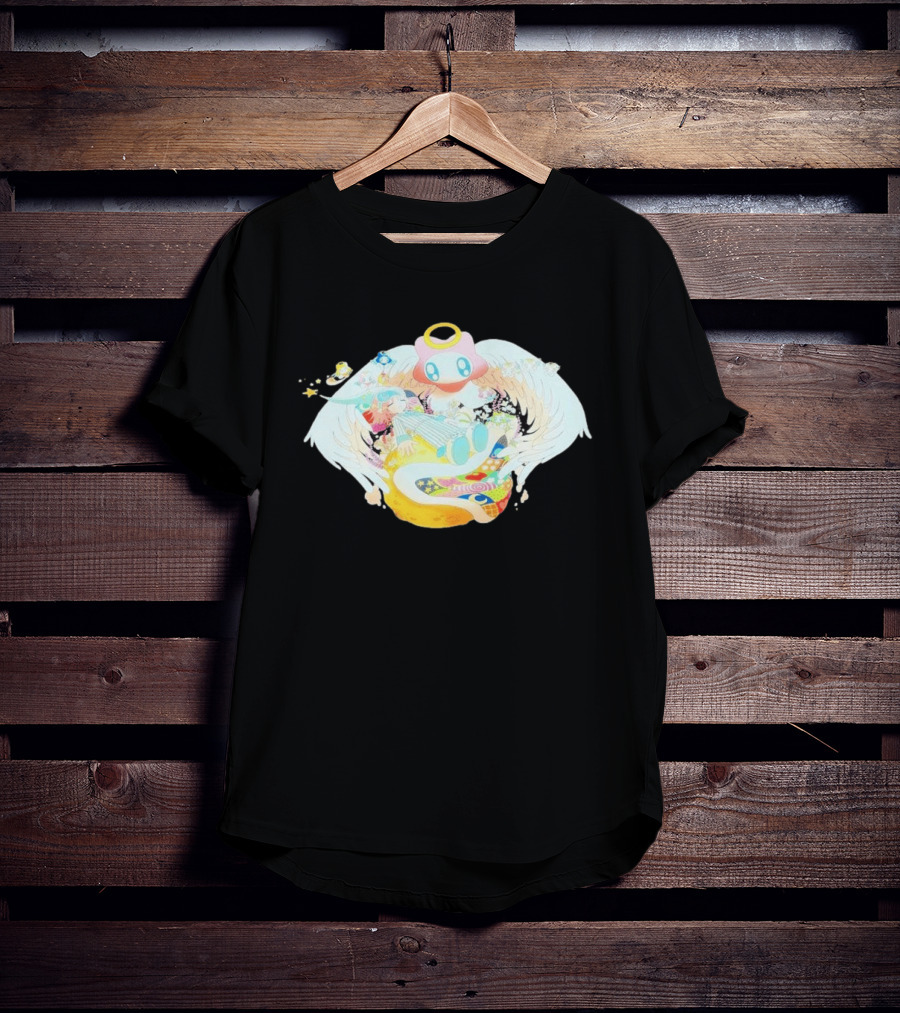 Rinihimme Guardian Angel Peaceful Cloud Dreams Fantasy T-Shirt