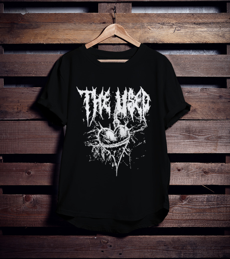 The Head Spiked Heart Emo Band Goth Aesthetic T-Shirt