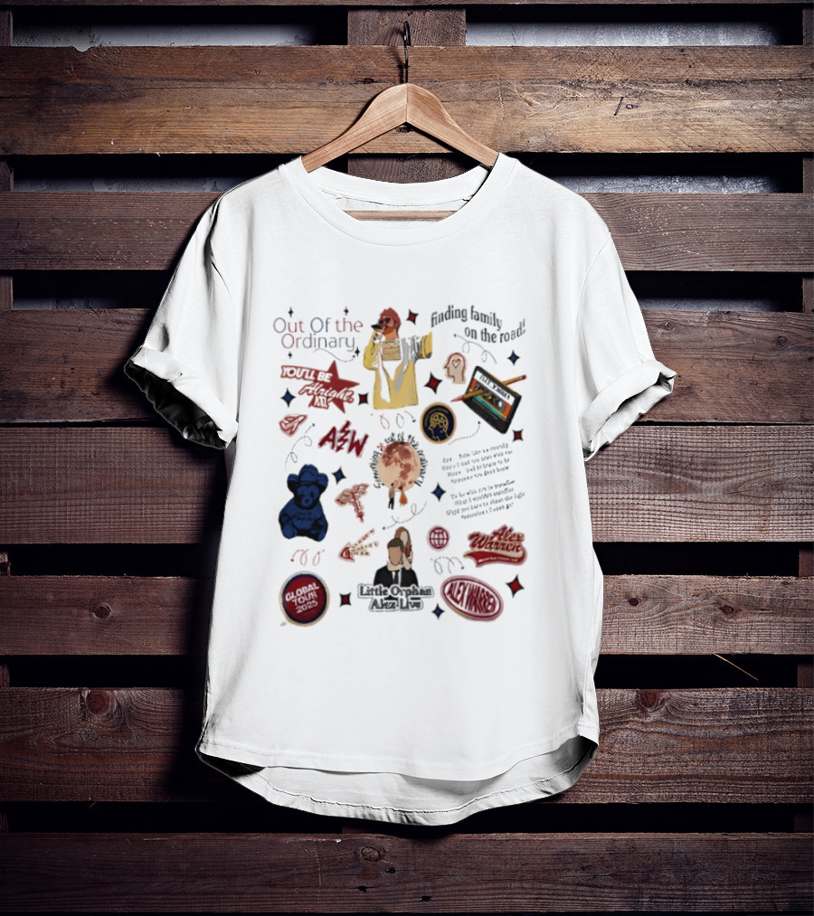 Out Of The Ordinary Finding Family On The Road Alex Warren Little Orphan T-Shirt