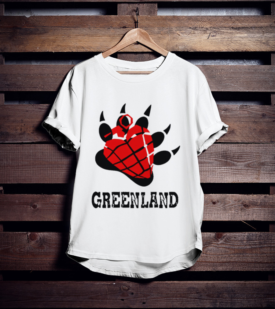 Greenland Green Day Heart And Claws T-Shirt