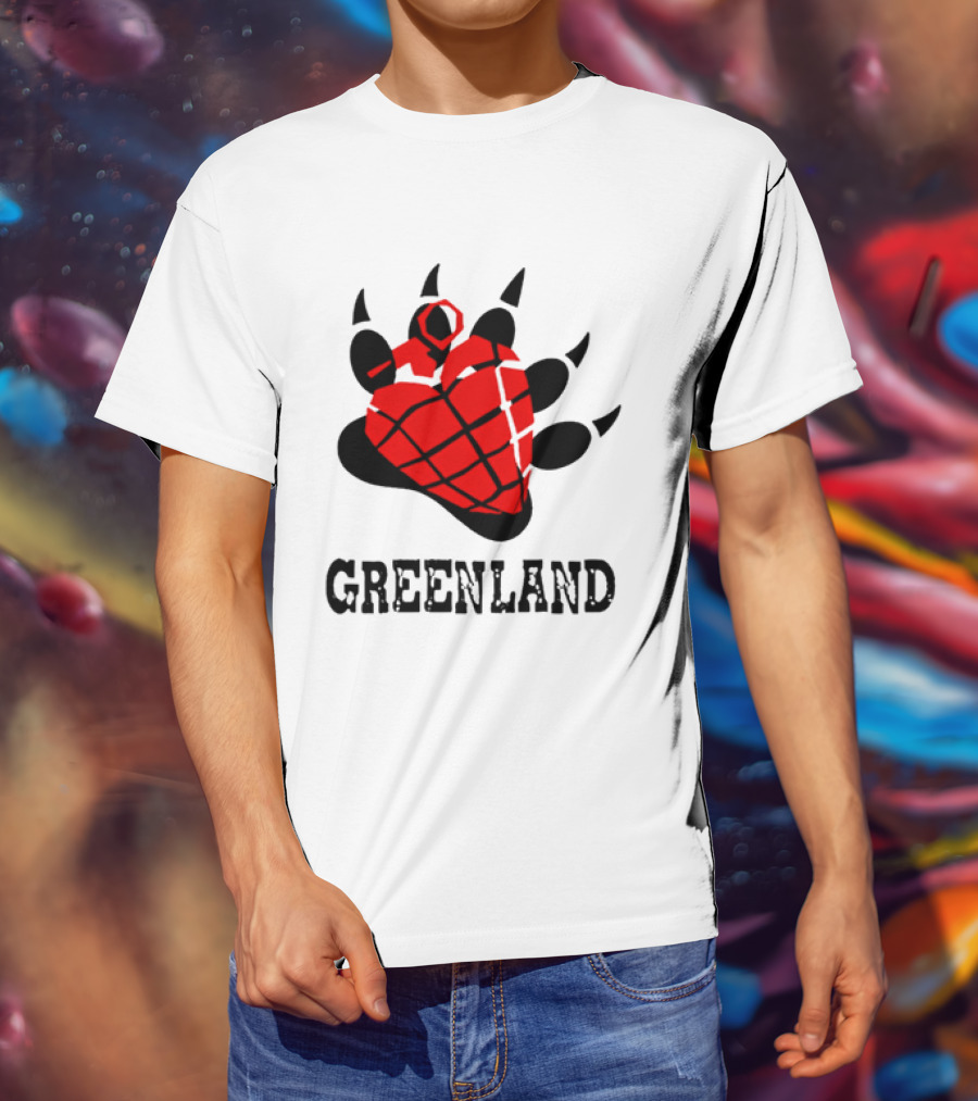 Greenland Green Day Heart And Claws T-Shirt