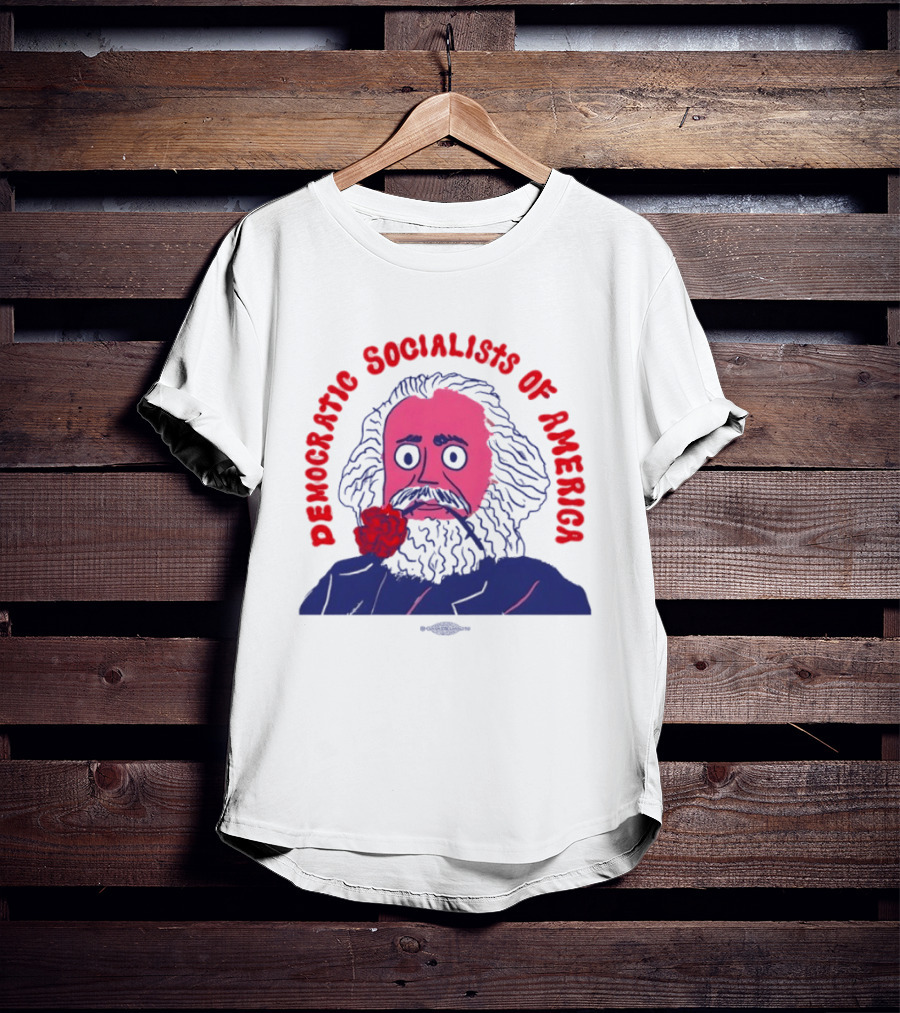 Democratic Socialists Of America Marx Rose T-Shirt
