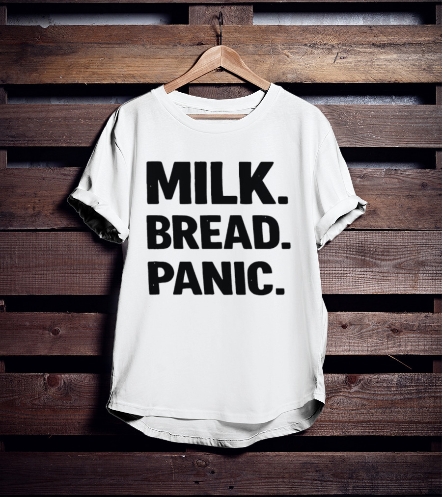 Milk Bread Panic Snow T-Shirt