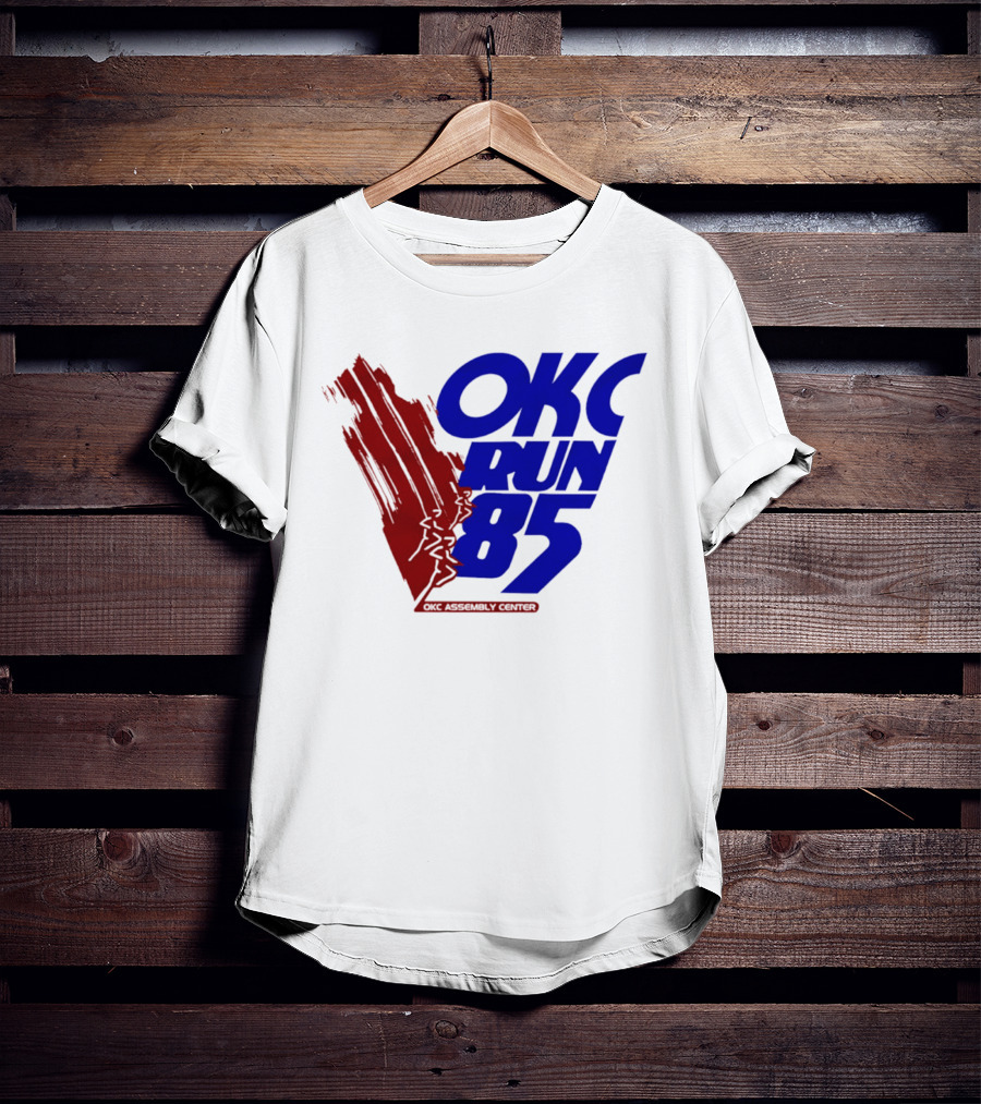 OKC Run 85 OKC Assembly Center Racing Event T-Shirt