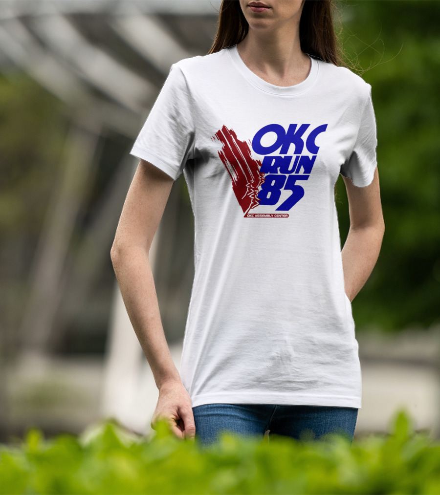 OKC Run 85 OKC Assembly Center Racing Event T-Shirt