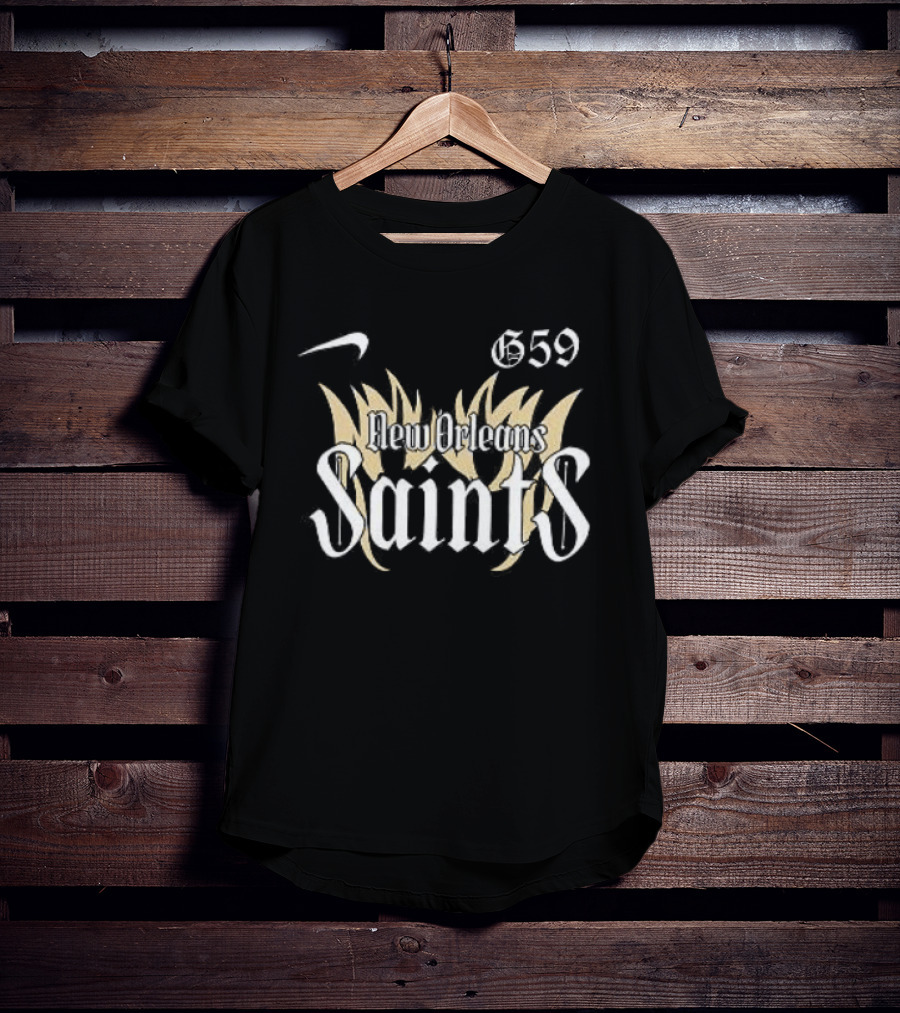 New Orleans Saints G59 $uicideboy$ Skull T-Shirt