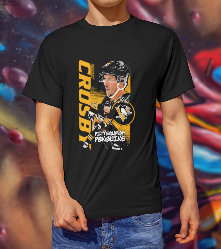 Pittsburgh Penguins Crosby Playmaker Hockey Legend T-Shirt