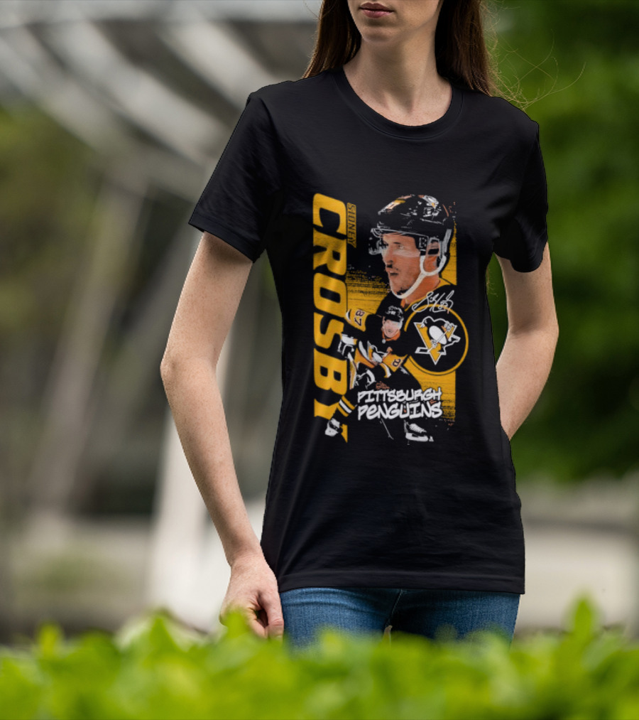 Pittsburgh Penguins Crosby Playmaker Hockey Legend T-Shirt