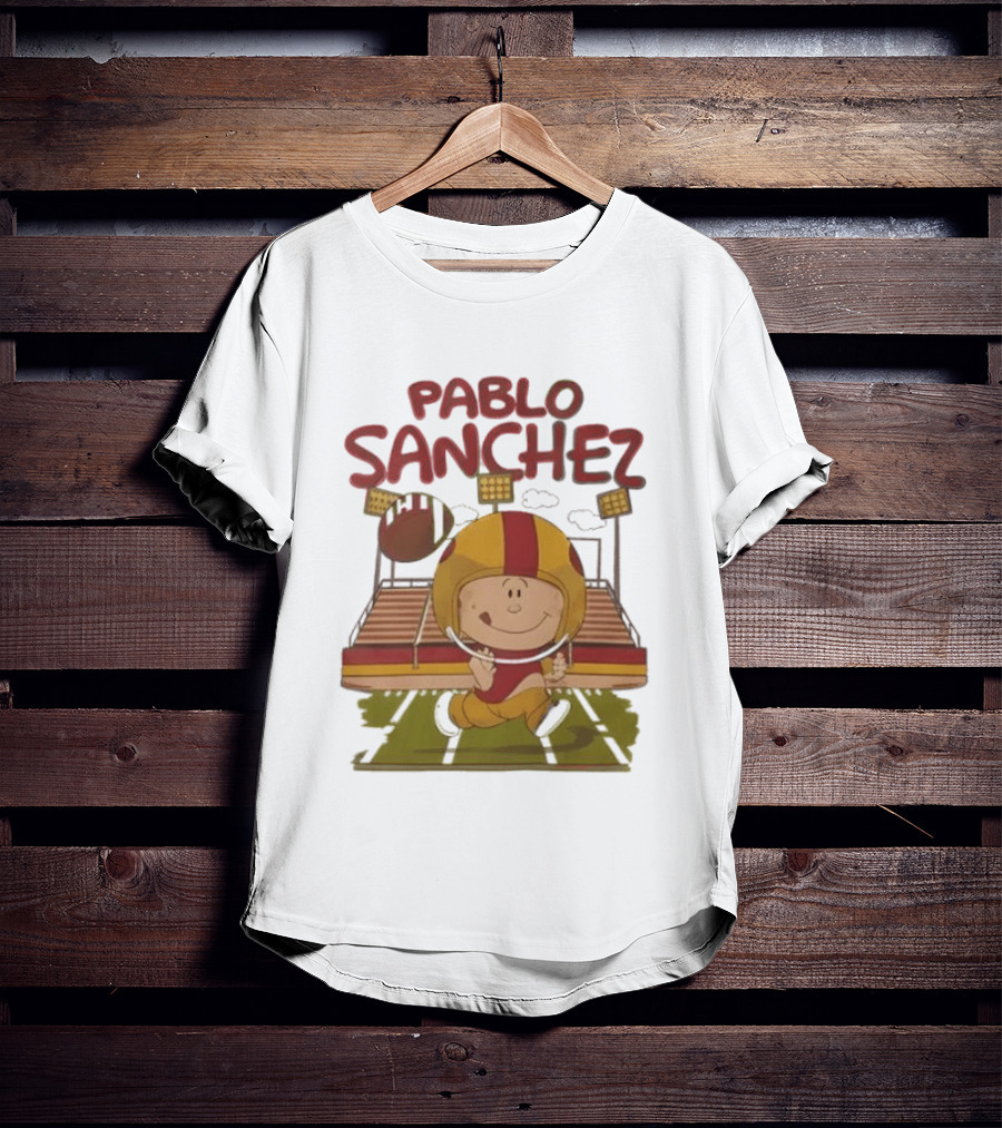 Pablo Sanchez Football George Kittle T-Shirt