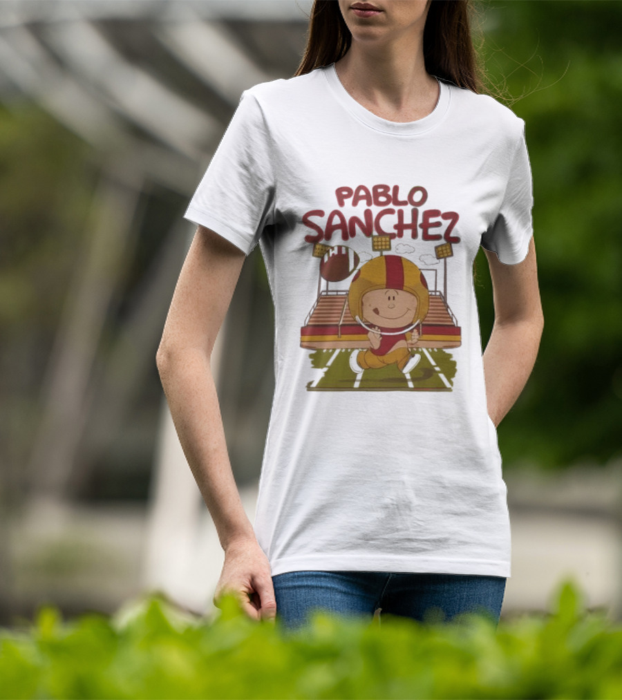 Pablo Sanchez Football George Kittle T-Shirt