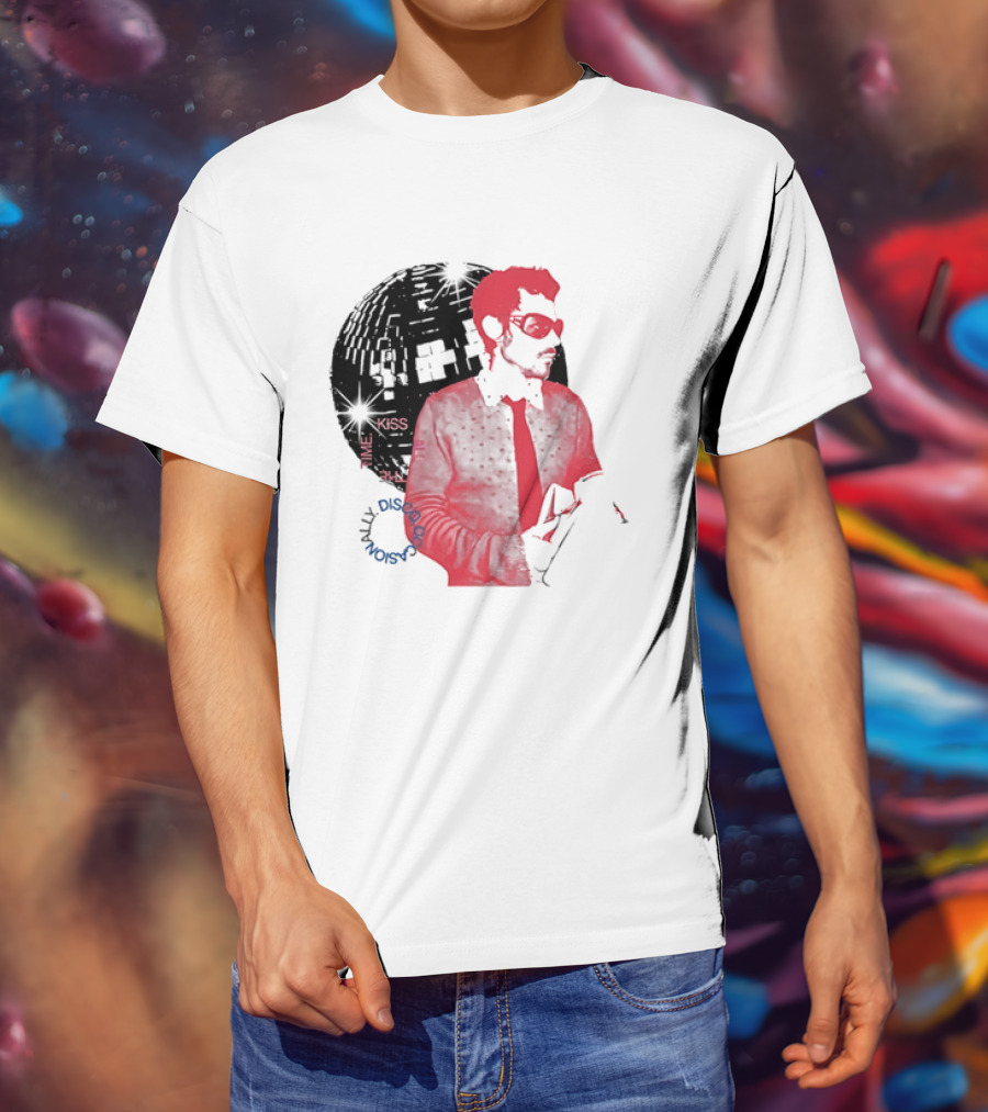 Harry Kiss All The Time Funky Disco Vibes T-Shirt