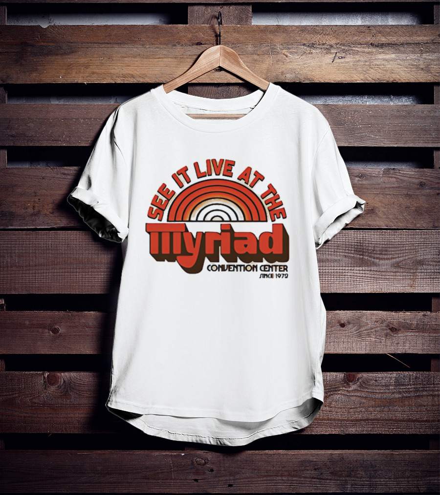 Myriad Convention Center Live June 1978 T-Shirt