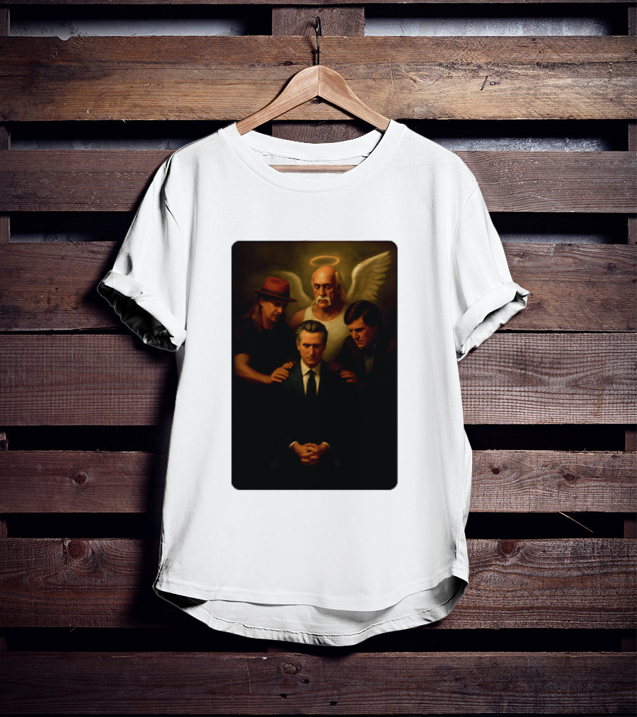 The Chosen One Gavin Newsom Angelic Gathering T-Shirt