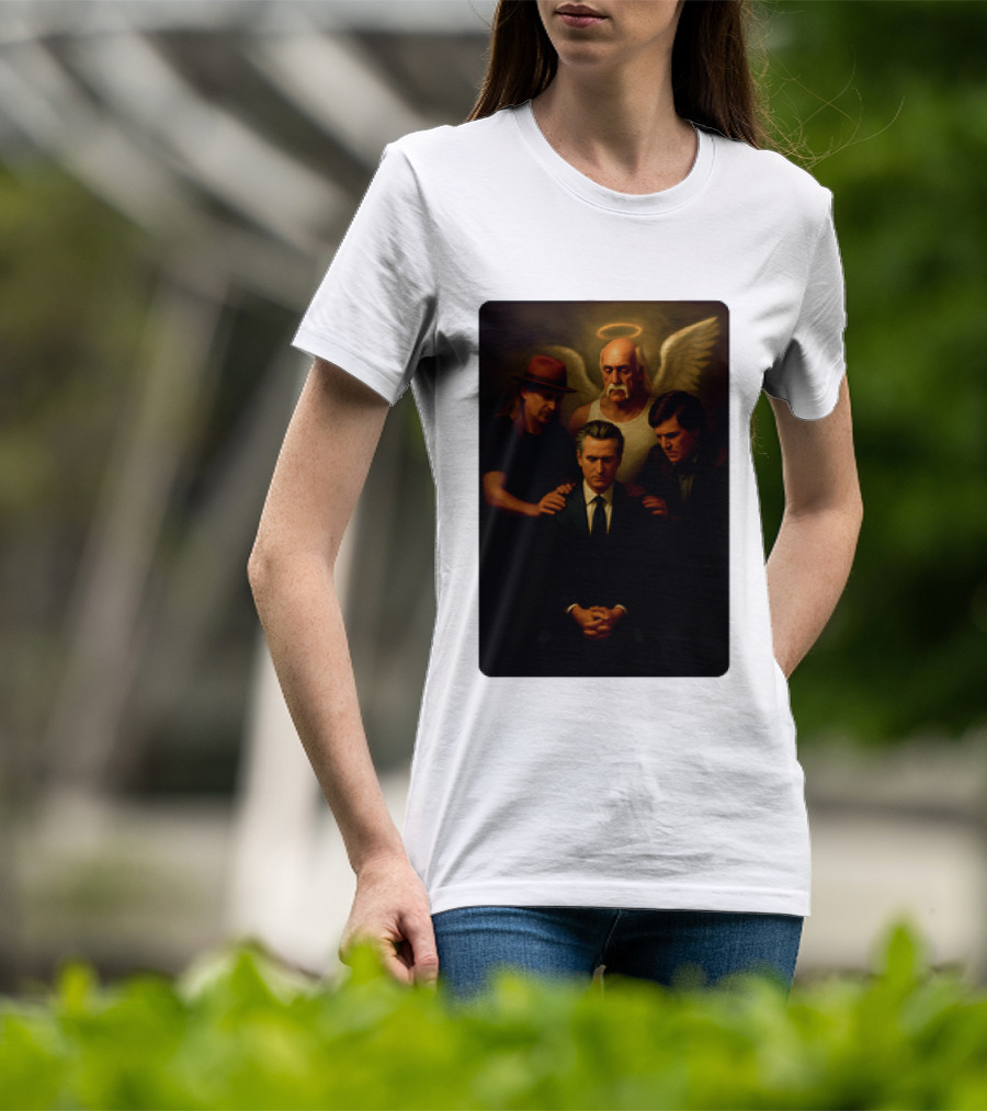 The Chosen One Gavin Newsom Angelic Gathering T-Shirt