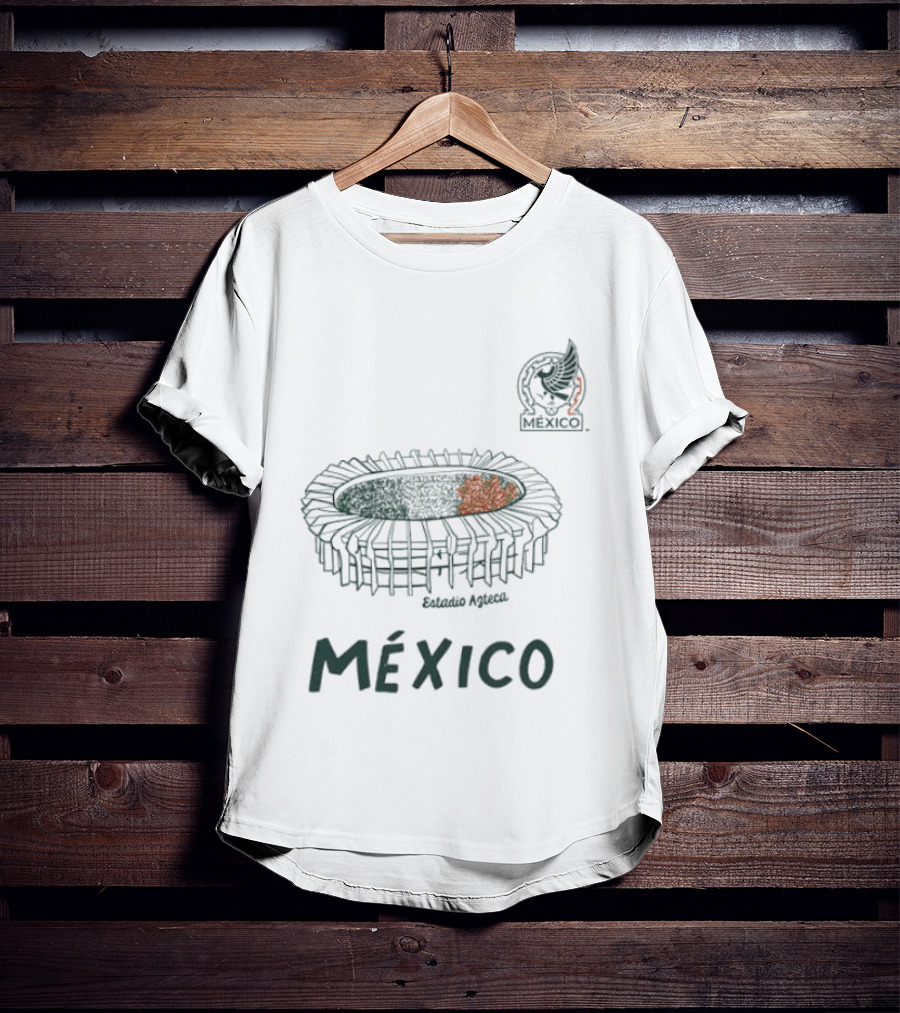México National Team Azteca Stadium Vive La Fete T-Shirt
