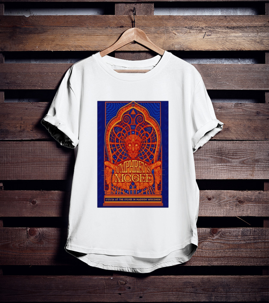 Umphrey's McGee Madison WI The Sylvee Jan 23 2026 Psychedelic T-Shirt