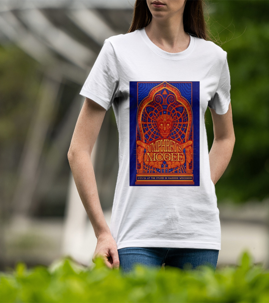 Umphrey's McGee Madison WI The Sylvee Jan 23 2026 Psychedelic T-Shirt