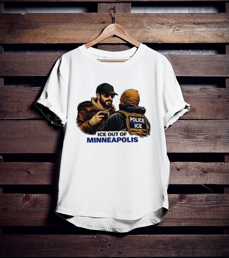 Justice For Alex Pretti Ice Out Of Minneapolis T-Shirt