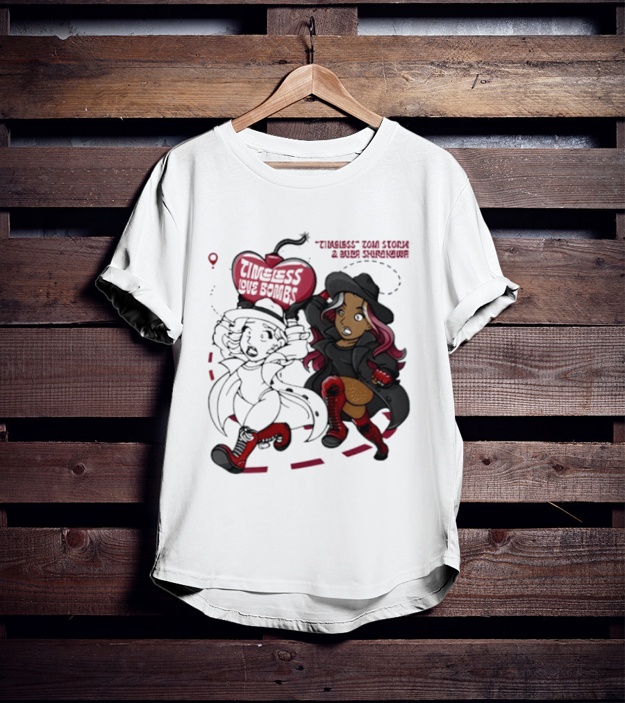 Timeless Love Bombs Bombing Run Retro Style Fashion T-Shirt