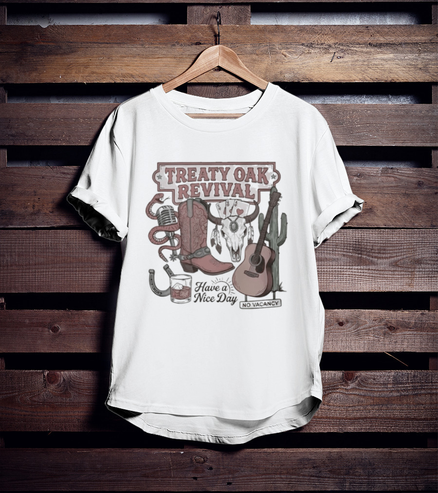 Treaty Oak Revival Western Cowboy Music New Day T-Shirt