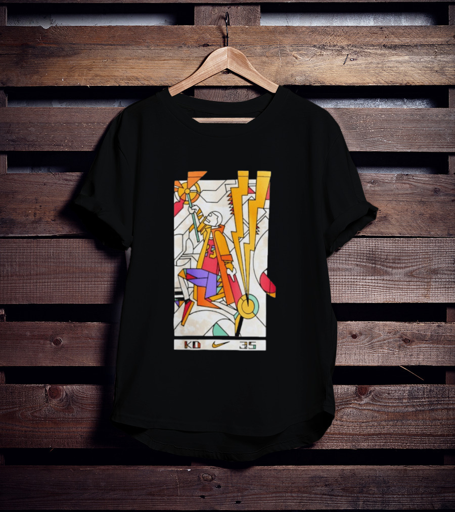 KD 35 Nike Artistic Lightning Basketball T-Shirt