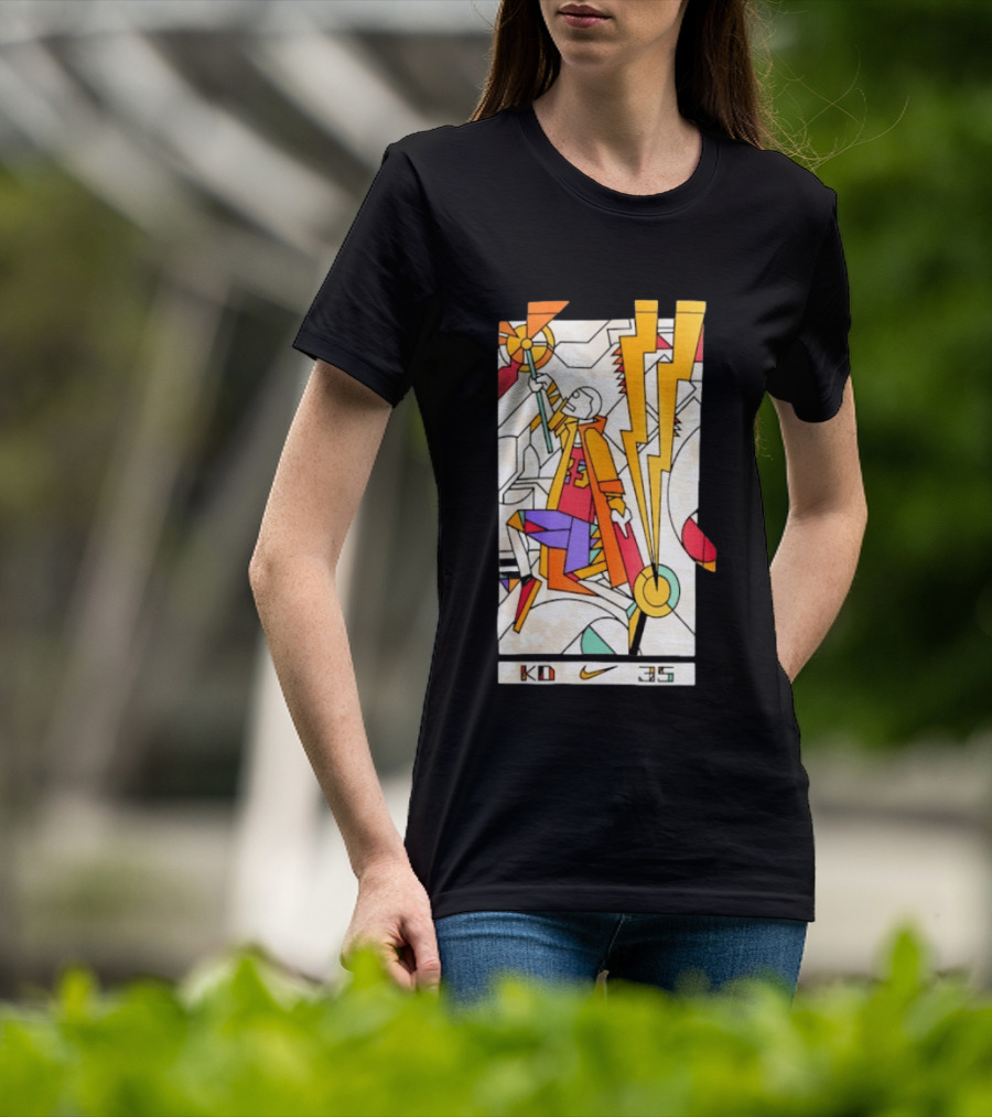KD 35 Nike Artistic Lightning Basketball T-Shirt