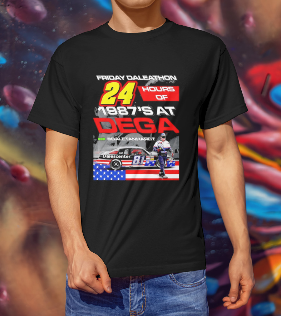 Friday Daleathon 24 Hours Of 1987's Race At Dega @DaleTanhardt 81 T-Shirt
