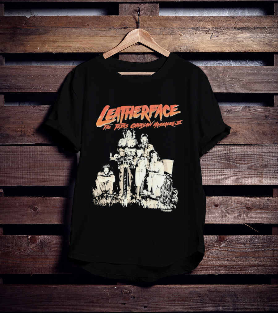 Leatherface The Texas Chainsaw Massacre III Horror Movie Fan Collectible T-Shirt