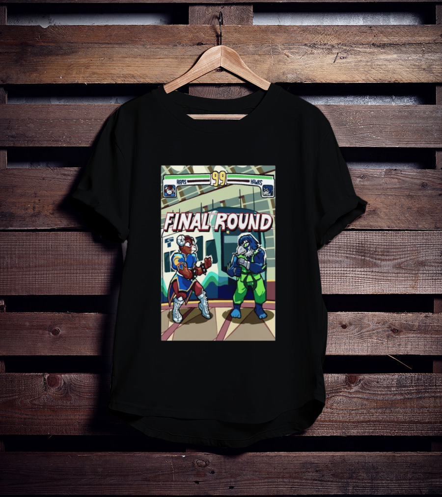 Seattle Seahawks Vs Los Angeles Rams Final Round Lumen Field Seattle WA Jan 25 2026 T-Shirt