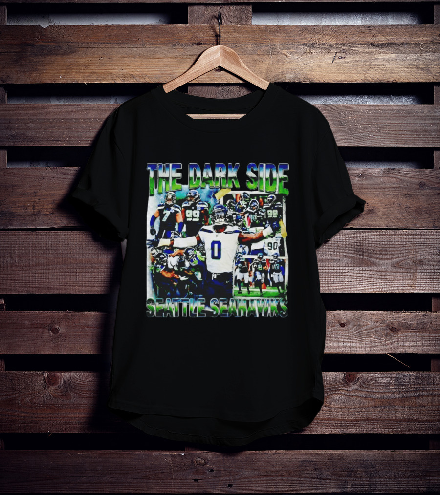 The Dark Side Seattle Seahawks Football Game Day Defense T-Shirt