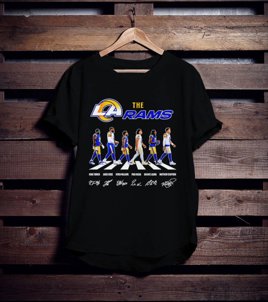 The Los Angeles Rams Abbey Road Signature Edition 2026 T-Shirt