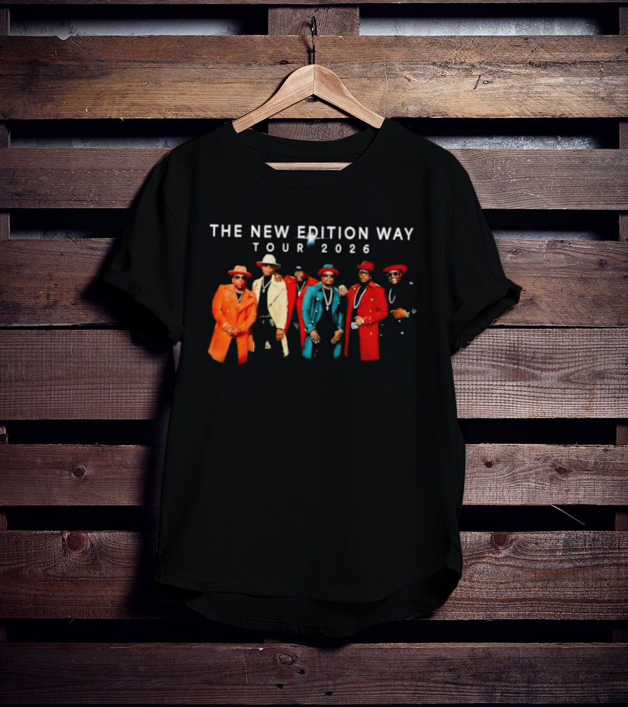 The New Edition Way Tour 2026 Concert Fashion T-Shirt
