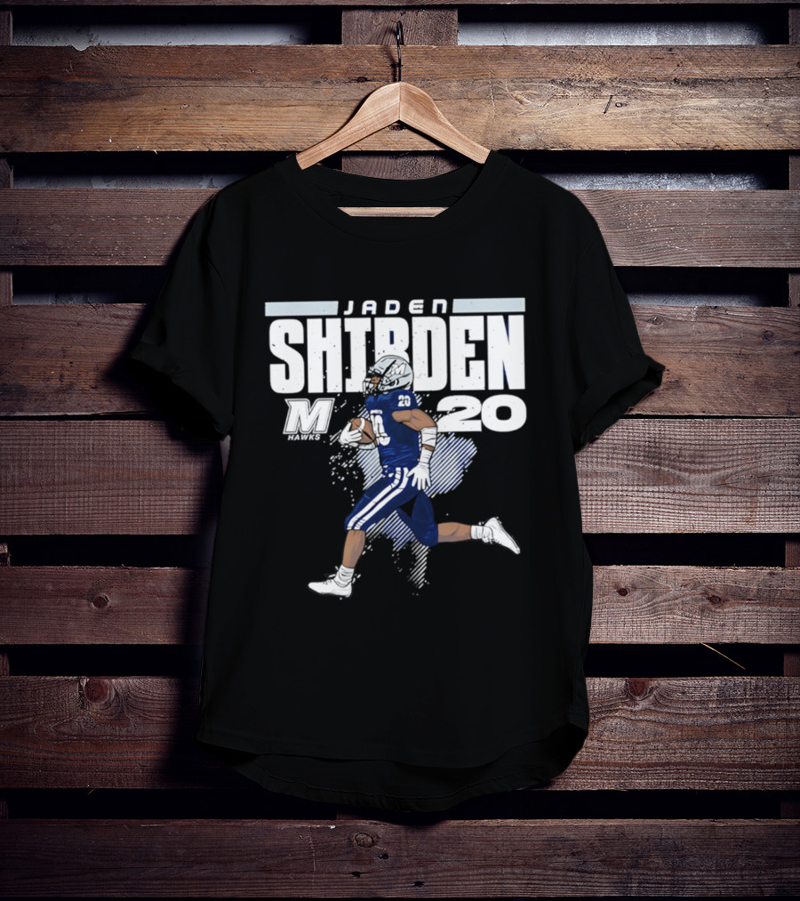 Jaden Shirden Monmouth NCAA Football 20 T-Shirt