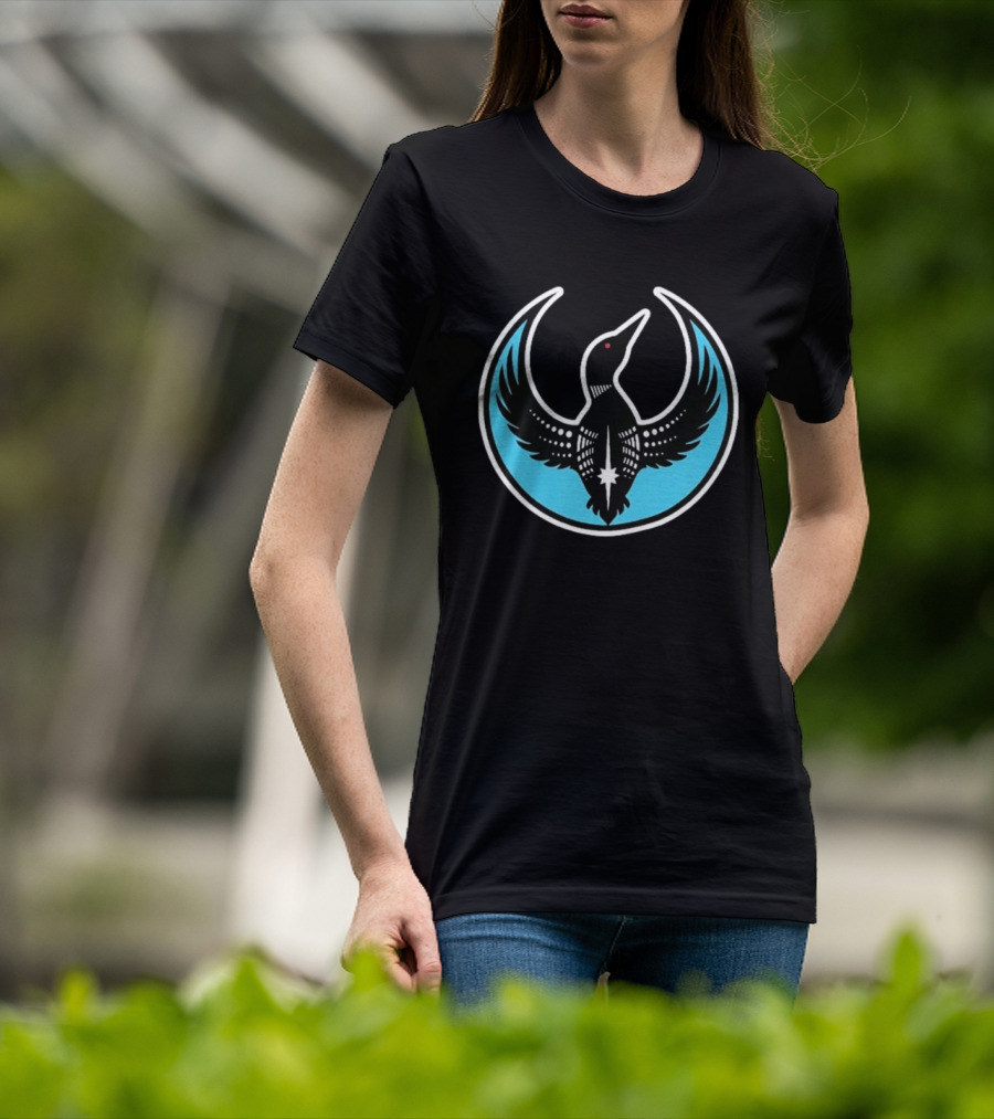 Rebel Alliance Loon Starbird Symbol Bird Crest T-Shirt
