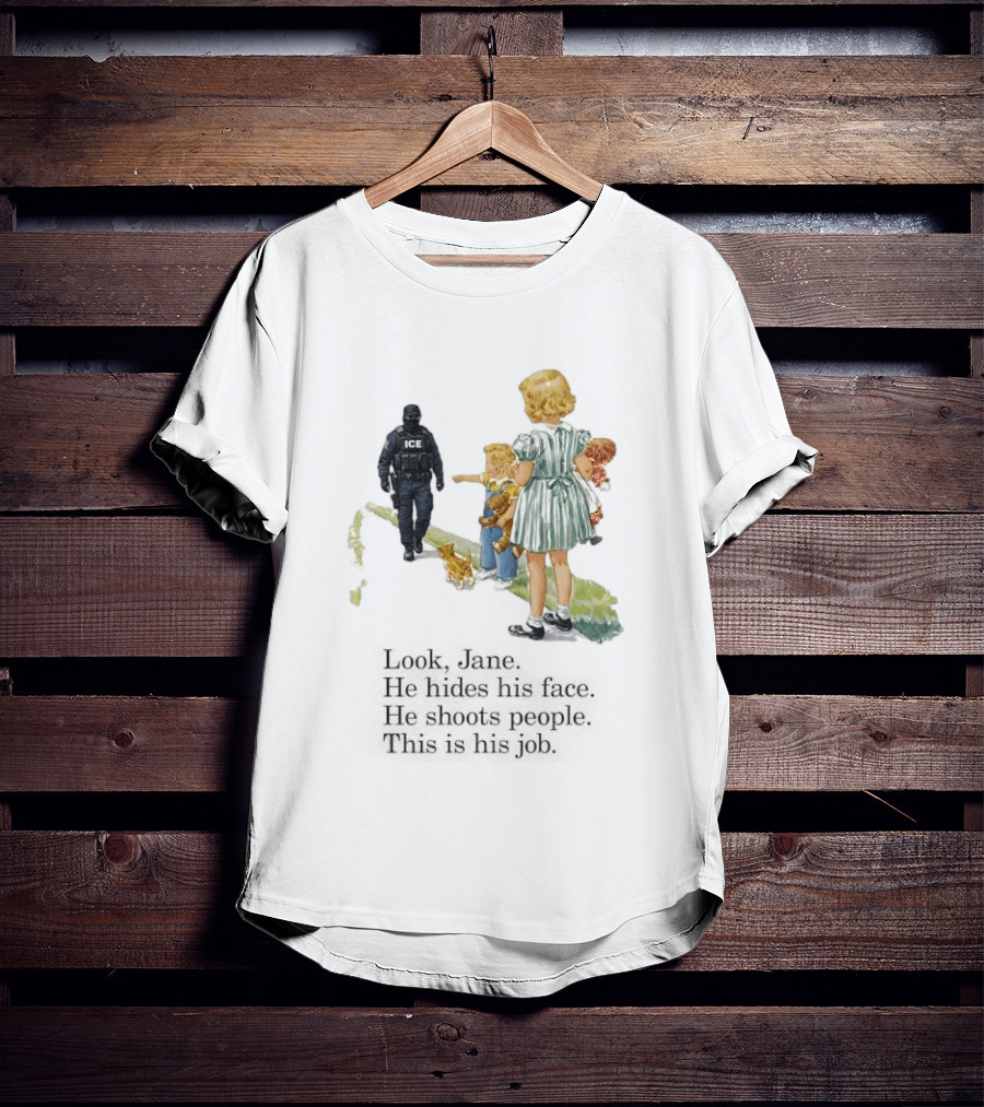 ICE Tactical Officer With Children T-Shirt