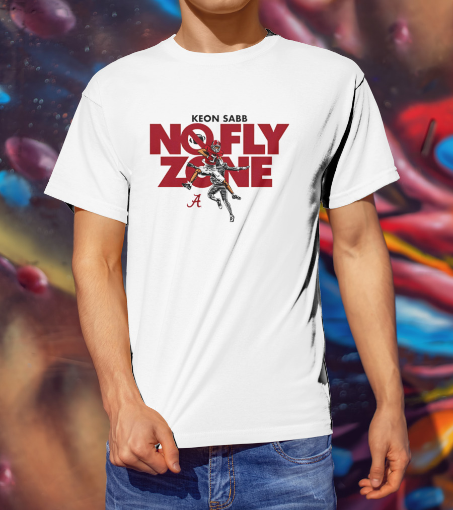 Keon Sabb No Fly Zone Alabama Football NCAA T-Shirt